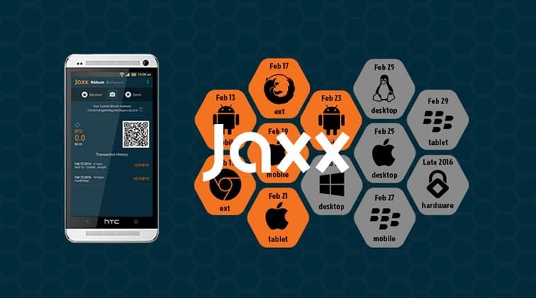 JAXX - Кросплатформенный кошелек для криптовалюты