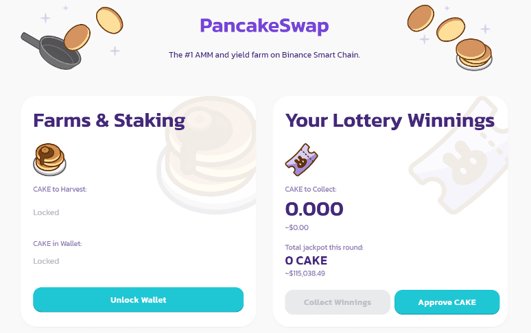 PancakeSwap - Децентрализованная биржа DEX